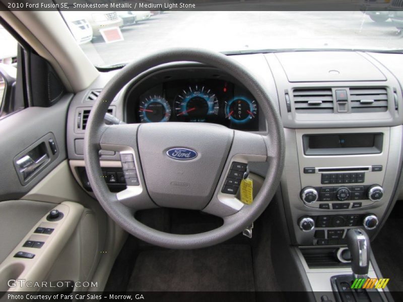 Smokestone Metallic / Medium Light Stone 2010 Ford Fusion SE
