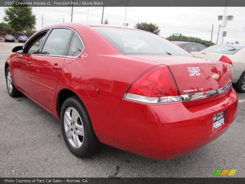 Precision Red / Ebony Black 2007 Chevrolet Impala LS