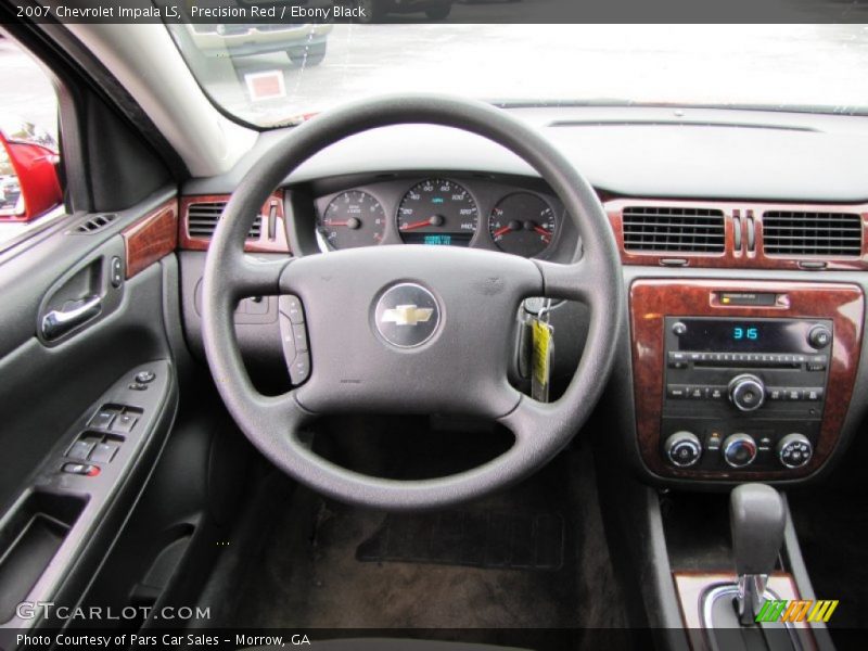 Precision Red / Ebony Black 2007 Chevrolet Impala LS