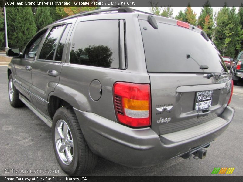 Graphite Metallic / Dark Slate Gray 2004 Jeep Grand Cherokee Overland