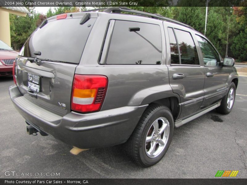 Graphite Metallic / Dark Slate Gray 2004 Jeep Grand Cherokee Overland