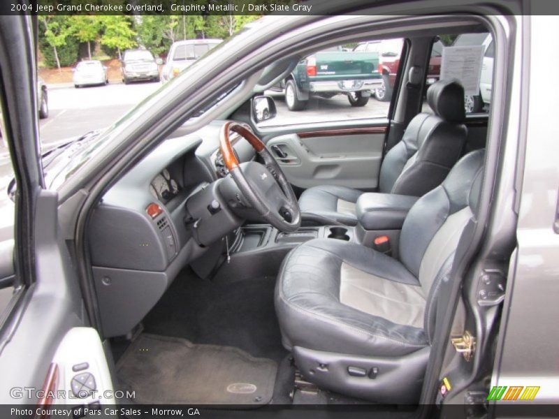  2004 Grand Cherokee Overland Dark Slate Gray Interior