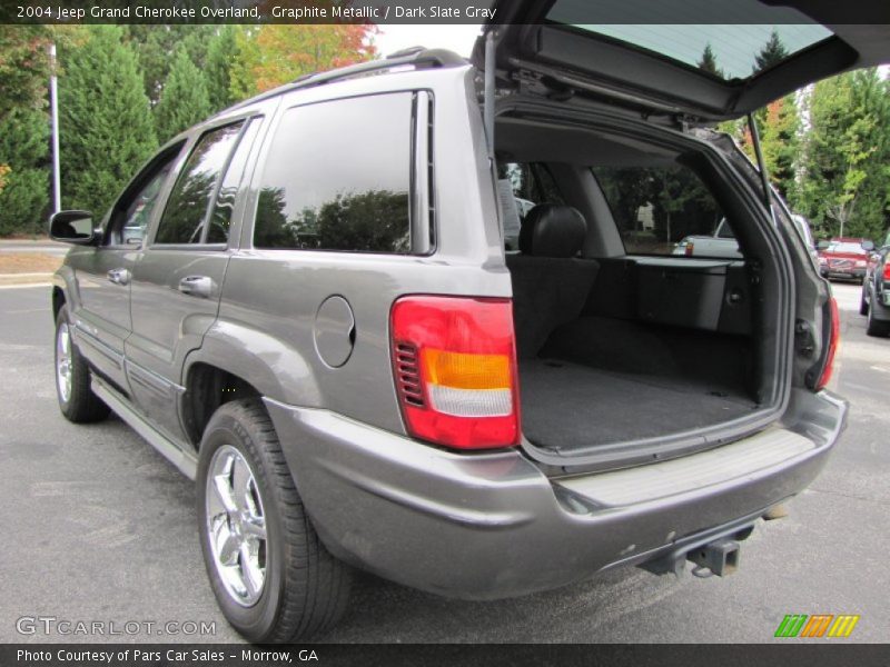 Graphite Metallic / Dark Slate Gray 2004 Jeep Grand Cherokee Overland