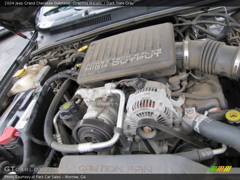  2004 Grand Cherokee Overland Engine - 4.7 Liter SOHC 16V V8