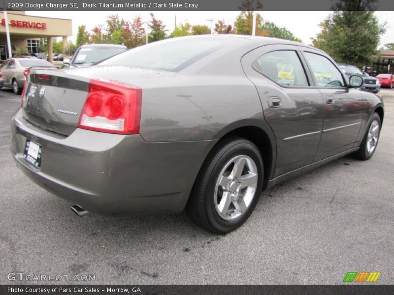 Dark Titanium Metallic / Dark Slate Gray 2009 Dodge Charger SE