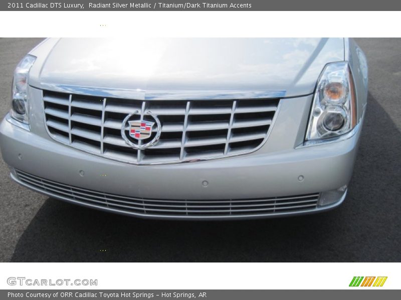Radiant Silver Metallic / Titanium/Dark Titanium Accents 2011 Cadillac DTS Luxury
