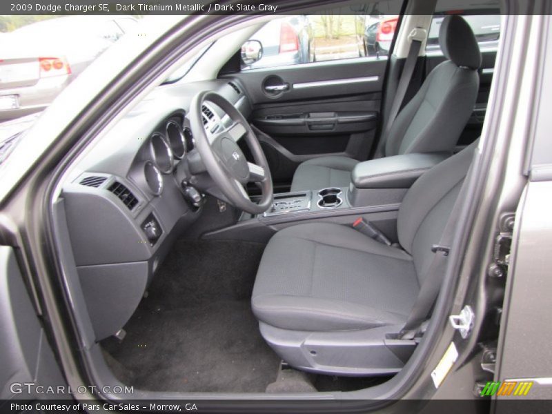 Dark Titanium Metallic / Dark Slate Gray 2009 Dodge Charger SE