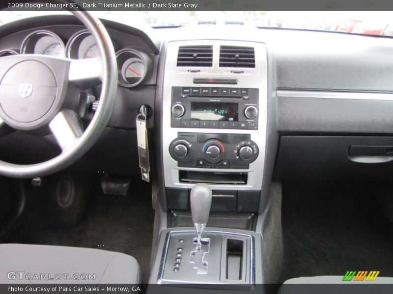 Dark Titanium Metallic / Dark Slate Gray 2009 Dodge Charger SE