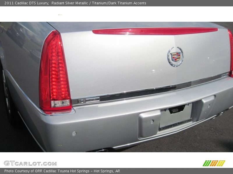 Radiant Silver Metallic / Titanium/Dark Titanium Accents 2011 Cadillac DTS Luxury