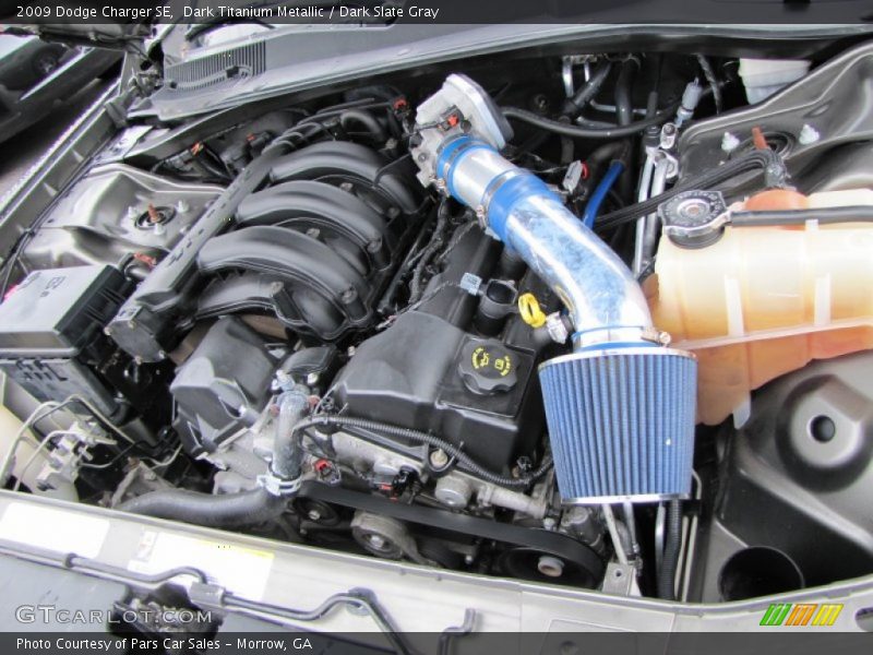 Dark Titanium Metallic / Dark Slate Gray 2009 Dodge Charger SE