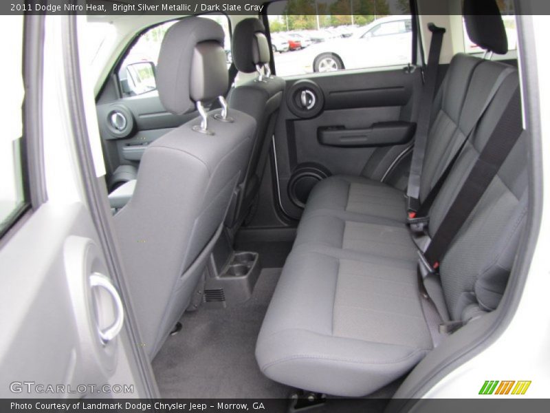 Bright Silver Metallic / Dark Slate Gray 2011 Dodge Nitro Heat