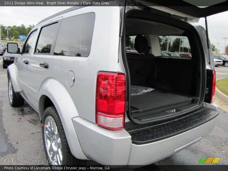 Bright Silver Metallic / Dark Slate Gray 2011 Dodge Nitro Heat