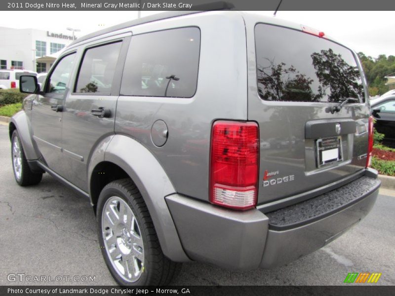 Mineral Gray Metallic / Dark Slate Gray 2011 Dodge Nitro Heat