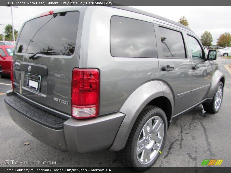 Mineral Gray Metallic / Dark Slate Gray 2011 Dodge Nitro Heat