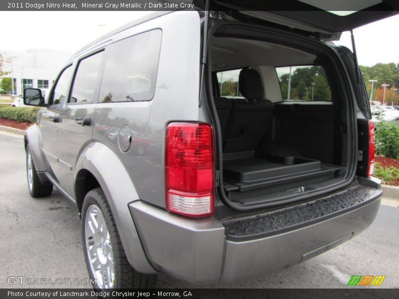 Mineral Gray Metallic / Dark Slate Gray 2011 Dodge Nitro Heat