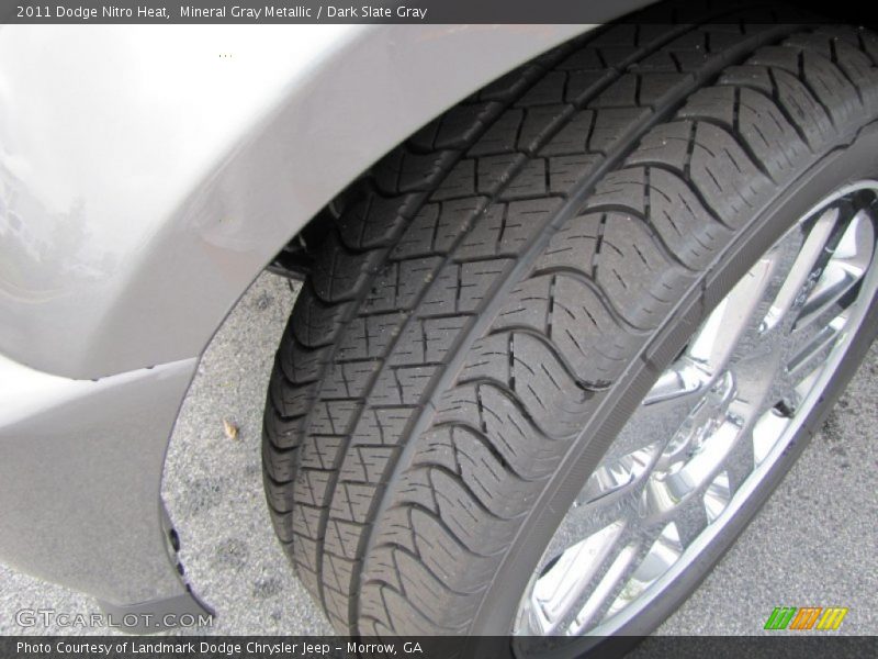 Mineral Gray Metallic / Dark Slate Gray 2011 Dodge Nitro Heat