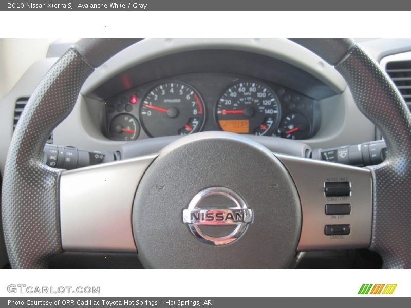 Avalanche White / Gray 2010 Nissan Xterra S