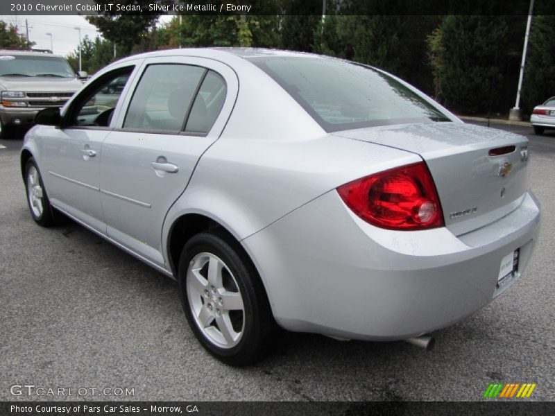 Silver Ice Metallic / Ebony 2010 Chevrolet Cobalt LT Sedan