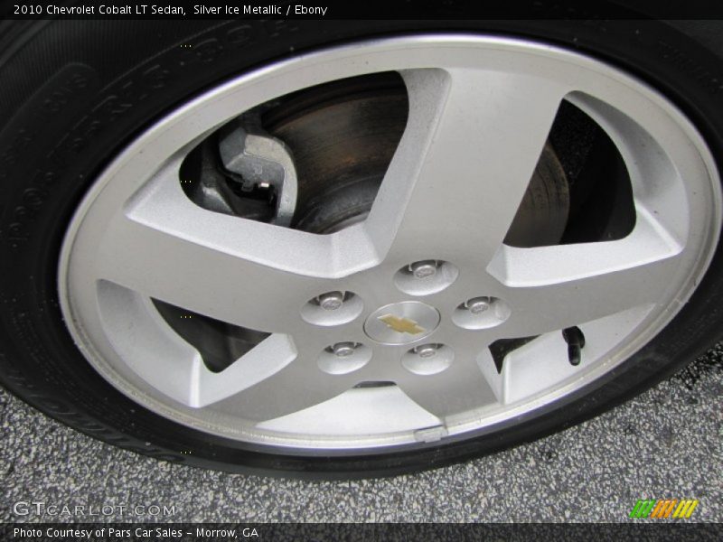 Silver Ice Metallic / Ebony 2010 Chevrolet Cobalt LT Sedan