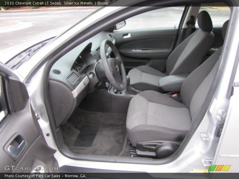 Silver Ice Metallic / Ebony 2010 Chevrolet Cobalt LT Sedan