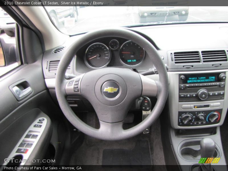 Silver Ice Metallic / Ebony 2010 Chevrolet Cobalt LT Sedan