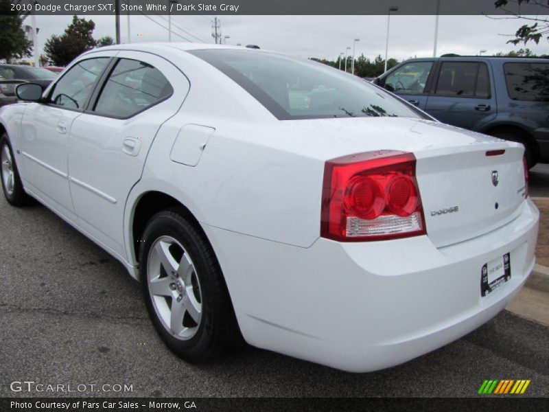 Stone White / Dark Slate Gray 2010 Dodge Charger SXT