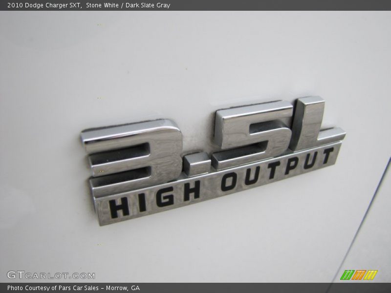 Stone White / Dark Slate Gray 2010 Dodge Charger SXT