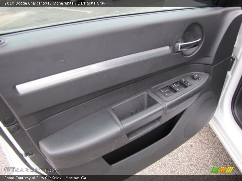 Stone White / Dark Slate Gray 2010 Dodge Charger SXT