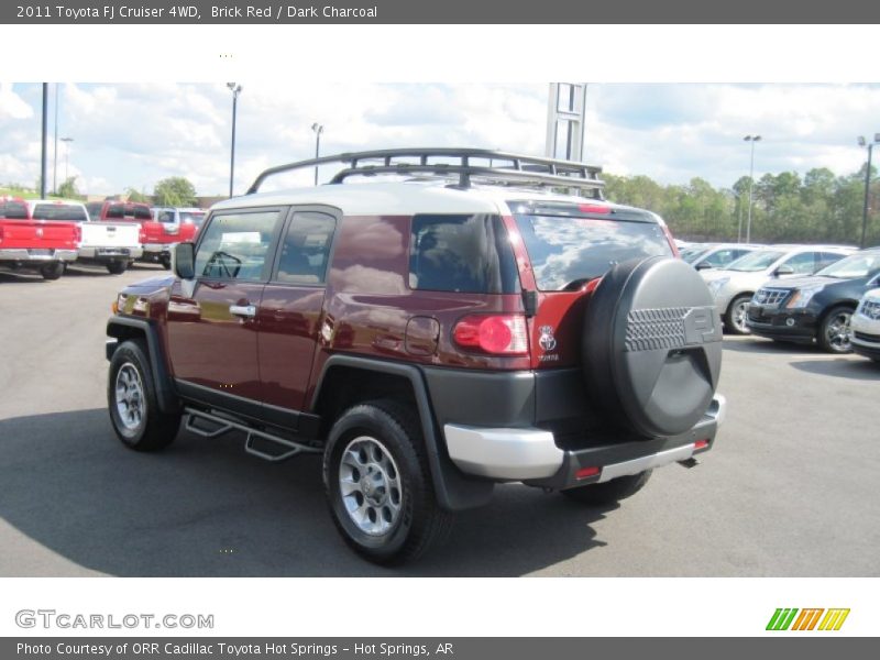 Brick Red / Dark Charcoal 2011 Toyota FJ Cruiser 4WD