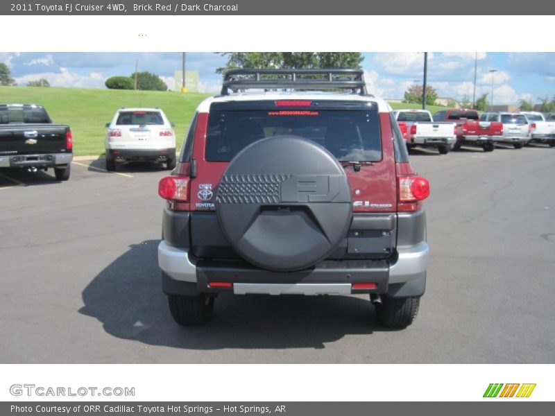 Brick Red / Dark Charcoal 2011 Toyota FJ Cruiser 4WD