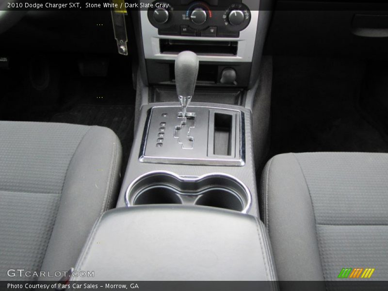 Stone White / Dark Slate Gray 2010 Dodge Charger SXT
