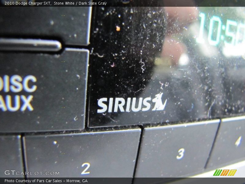Stone White / Dark Slate Gray 2010 Dodge Charger SXT