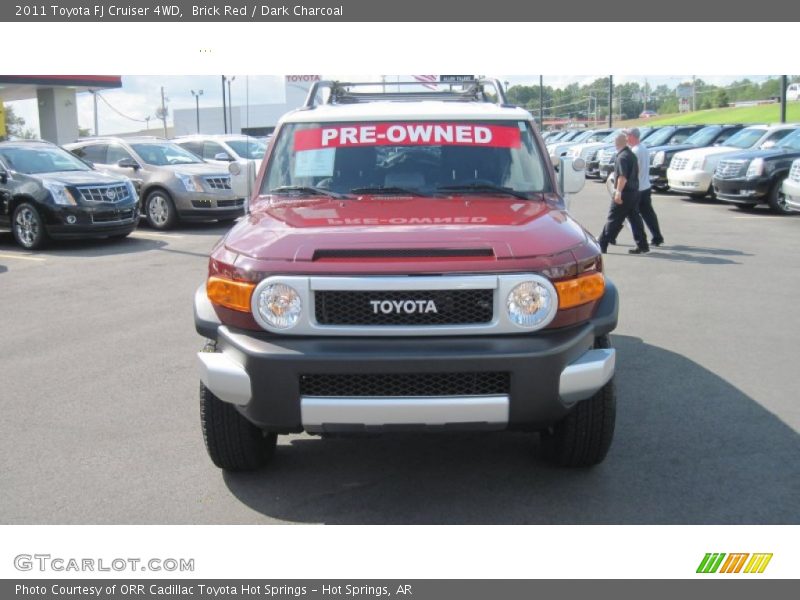 Brick Red / Dark Charcoal 2011 Toyota FJ Cruiser 4WD