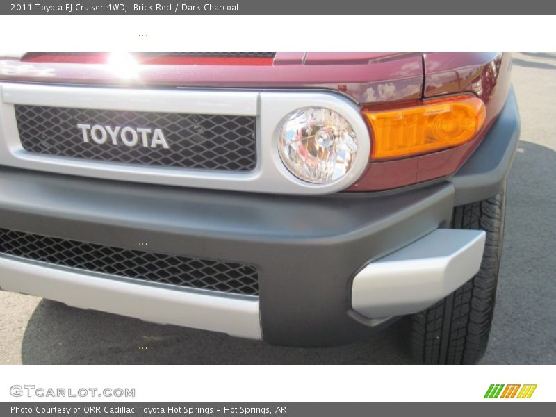Brick Red / Dark Charcoal 2011 Toyota FJ Cruiser 4WD