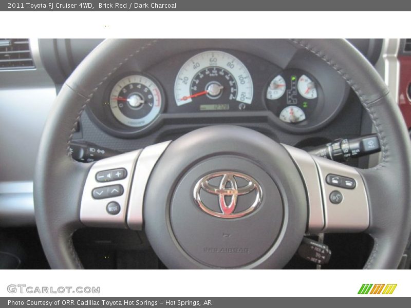 Brick Red / Dark Charcoal 2011 Toyota FJ Cruiser 4WD