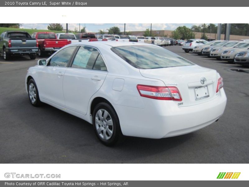 Super White / Bisque 2010 Toyota Camry LE