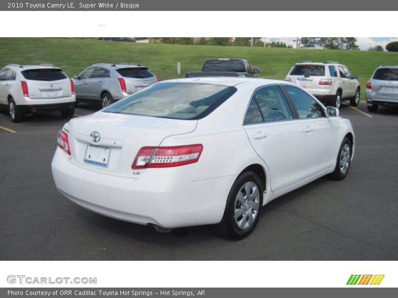 Super White / Bisque 2010 Toyota Camry LE