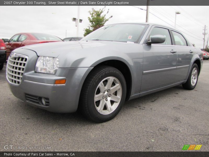 Silver Steel Metallic / Dark Slate Gray/Light Graystone 2007 Chrysler 300 Touring