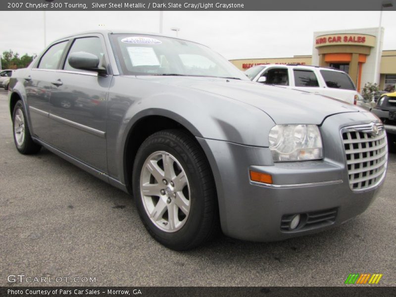 Silver Steel Metallic / Dark Slate Gray/Light Graystone 2007 Chrysler 300 Touring