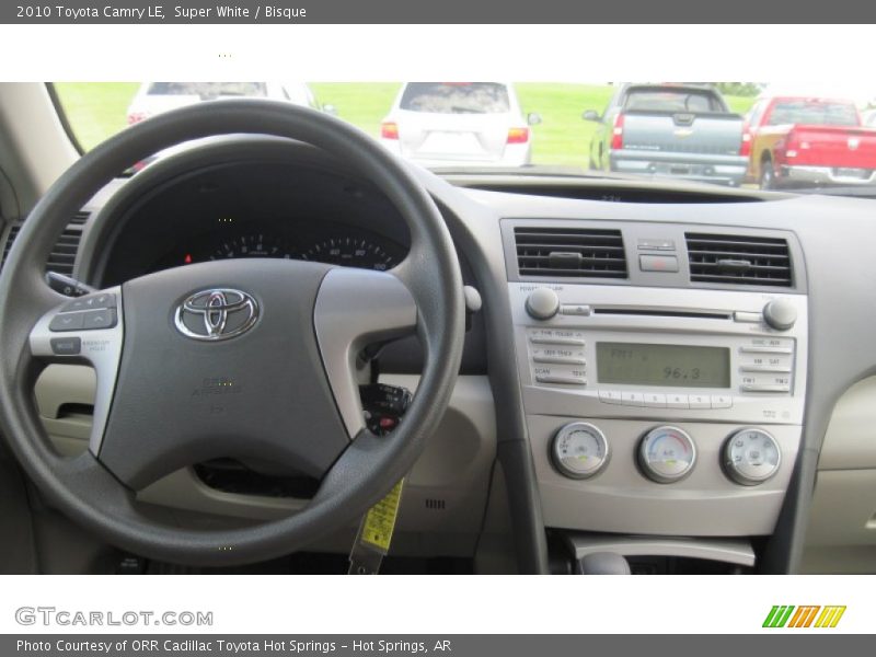 Super White / Bisque 2010 Toyota Camry LE