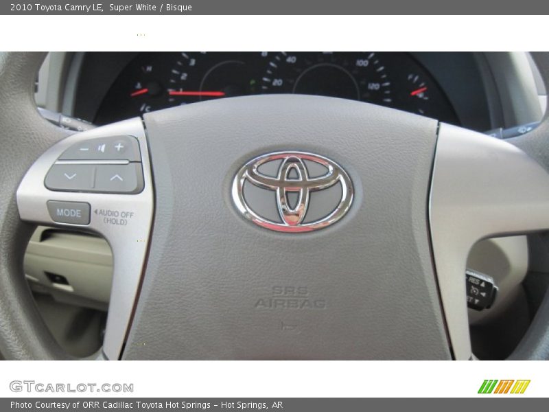 Super White / Bisque 2010 Toyota Camry LE