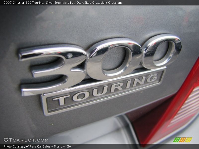 Silver Steel Metallic / Dark Slate Gray/Light Graystone 2007 Chrysler 300 Touring