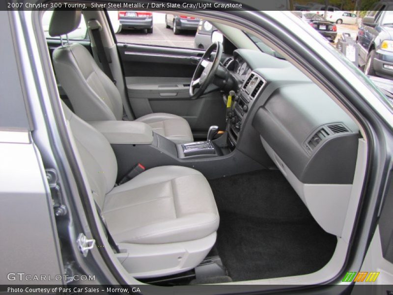 Silver Steel Metallic / Dark Slate Gray/Light Graystone 2007 Chrysler 300 Touring