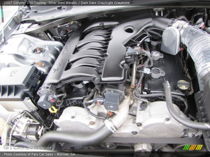 Silver Steel Metallic / Dark Slate Gray/Light Graystone 2007 Chrysler 300 Touring