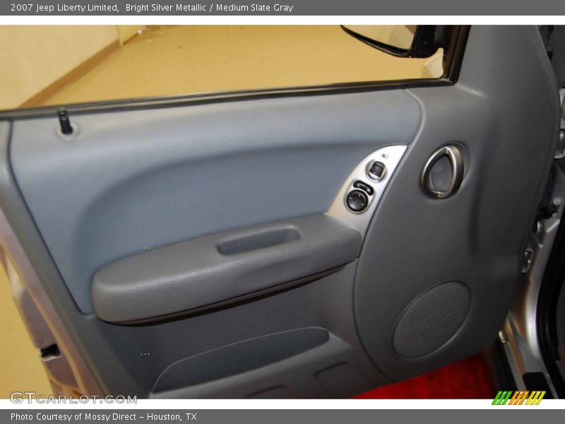 Bright Silver Metallic / Medium Slate Gray 2007 Jeep Liberty Limited