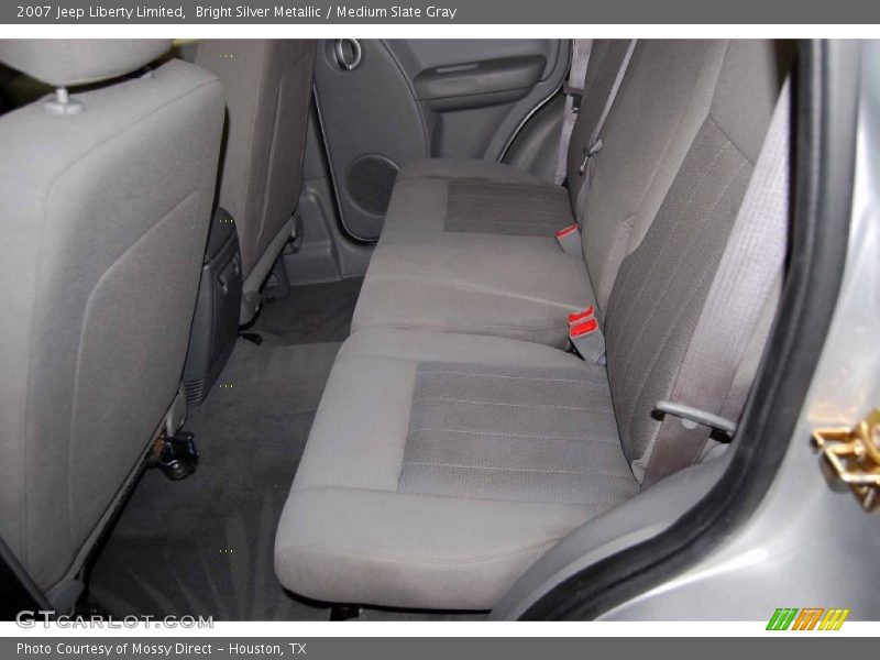 Bright Silver Metallic / Medium Slate Gray 2007 Jeep Liberty Limited