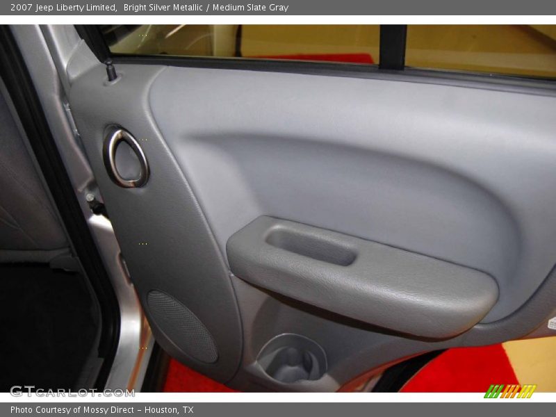 Bright Silver Metallic / Medium Slate Gray 2007 Jeep Liberty Limited