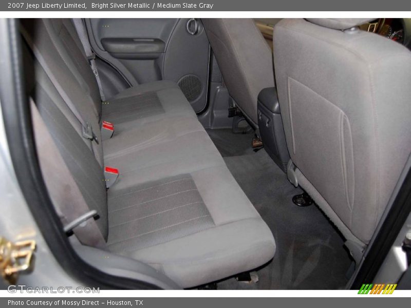 Bright Silver Metallic / Medium Slate Gray 2007 Jeep Liberty Limited