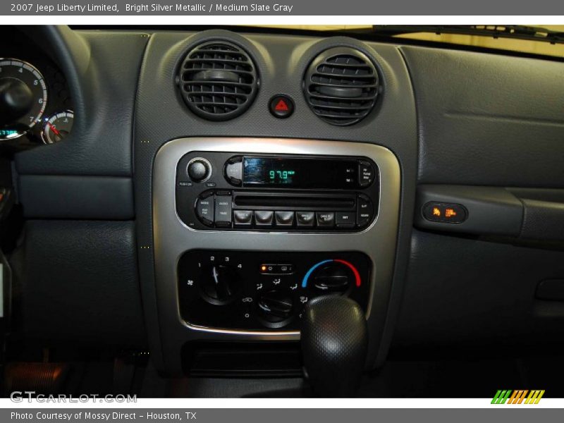 Bright Silver Metallic / Medium Slate Gray 2007 Jeep Liberty Limited