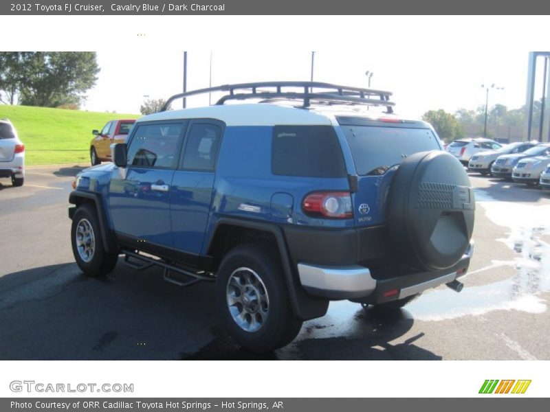 Cavalry Blue / Dark Charcoal 2012 Toyota FJ Cruiser